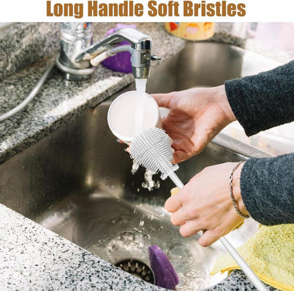 Silicone Bottle Cleaning Brush